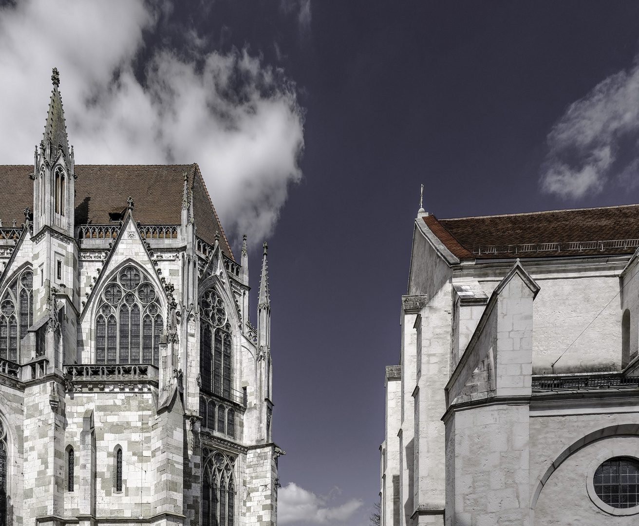 zwischenblick dom .-. museum st ulrich