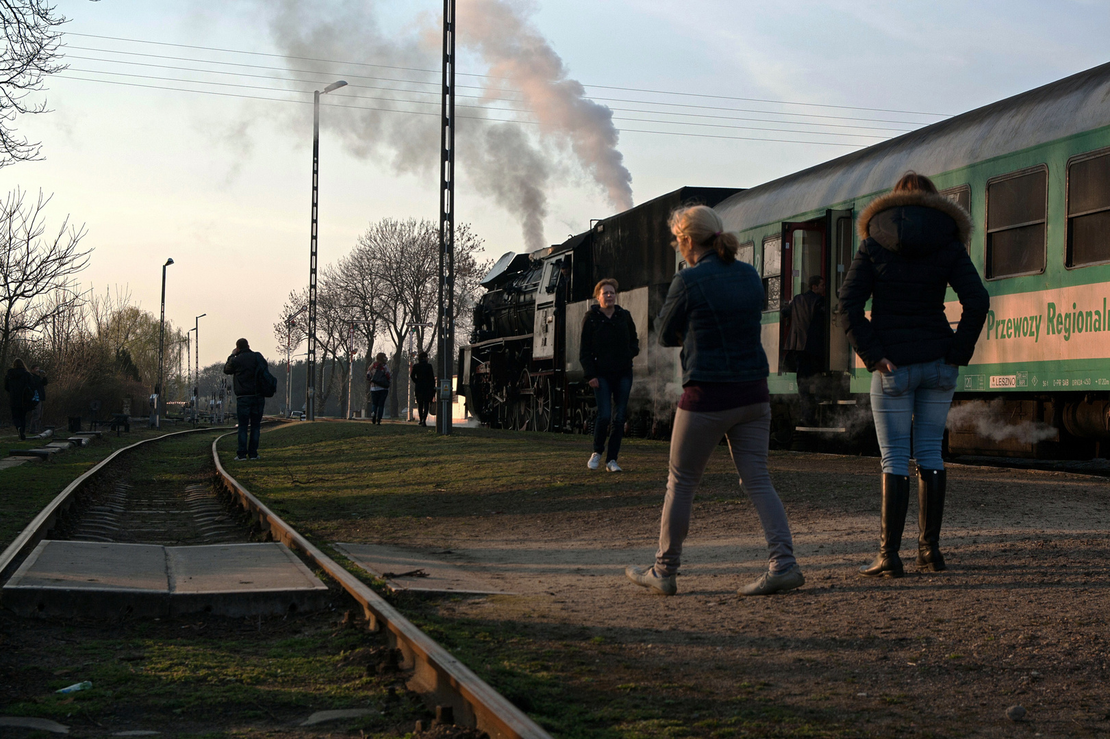 Zwischenhalt am Abend