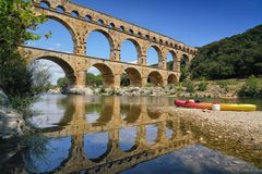Zwischenhalt am Pont du Gard