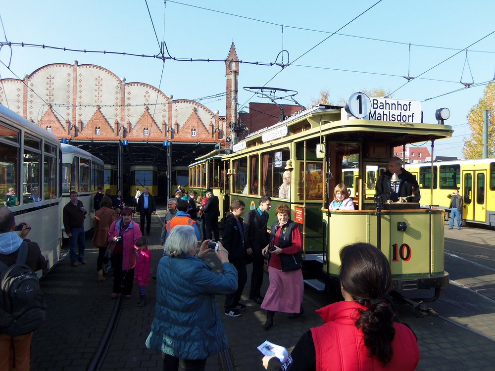 Zwischenstop auf dem Betriebshof Köpenick