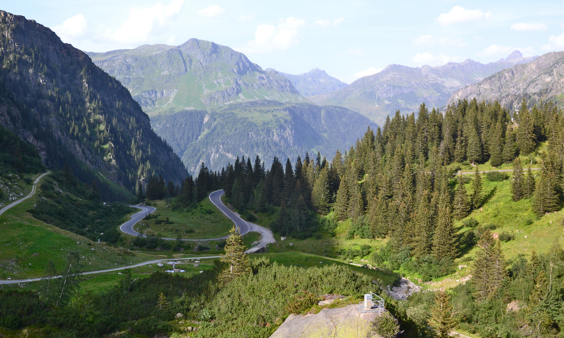 Zwischenstopp an der Silvrettahochalpenstraße…