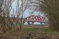 Zwolle - Hanzeboog (Railway Bridge across Ijssel River) - 01