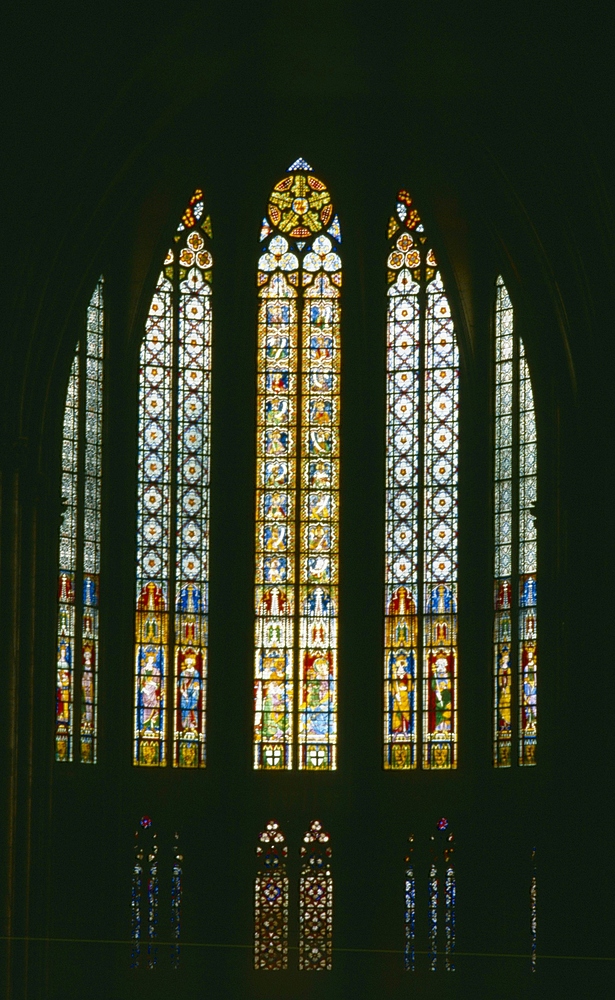 Zyklus der Chorobergadenfenster, Obergaden des Binnenchors