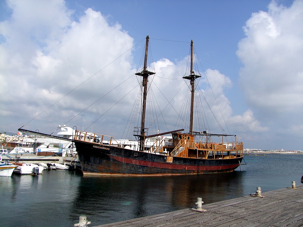 Zypern ,Hafen in Paphos