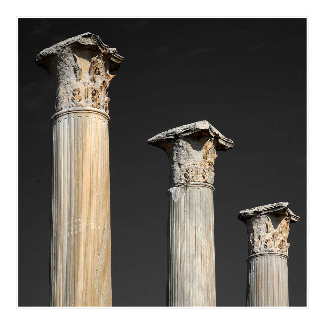 Zypern - Säulen in Salamis