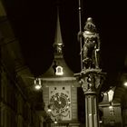 Zytglogge Tower at night, Berne