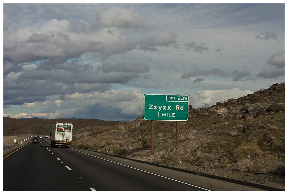 Zzyzx Road